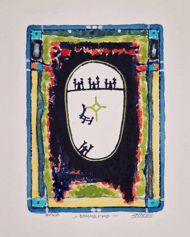 Bommefrø UNIKA Colorert 3