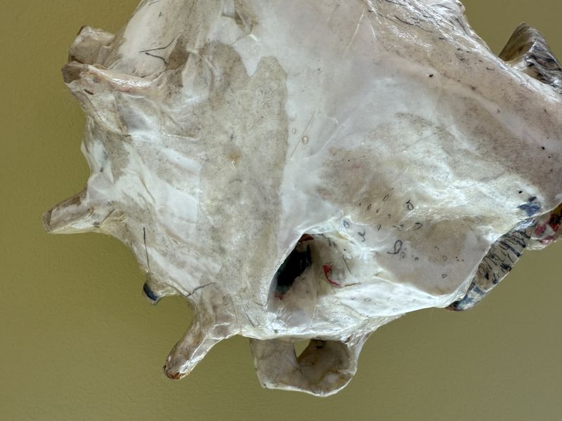 Maske 1 - pappmasjé