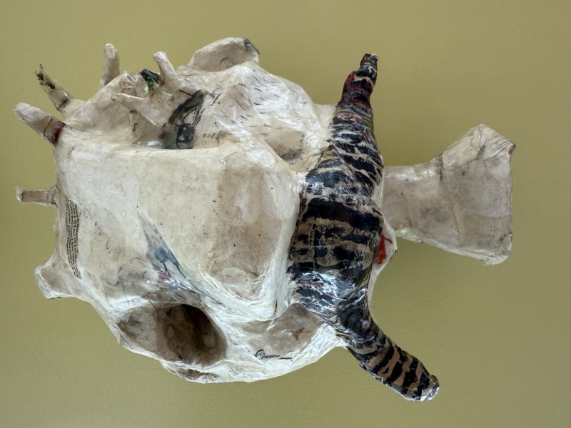 Maske 2 - pappmasjé