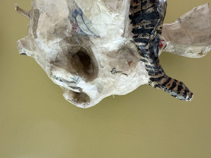 Maske 2 - pappmasjé