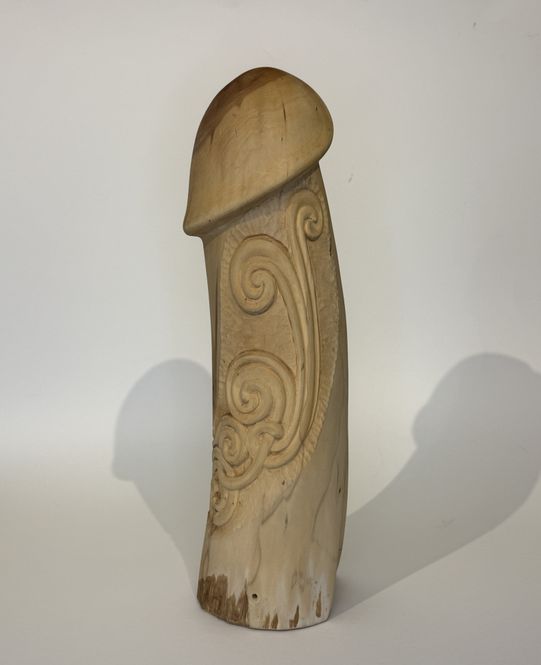 Hovedbilde Staskuk, treskulptur