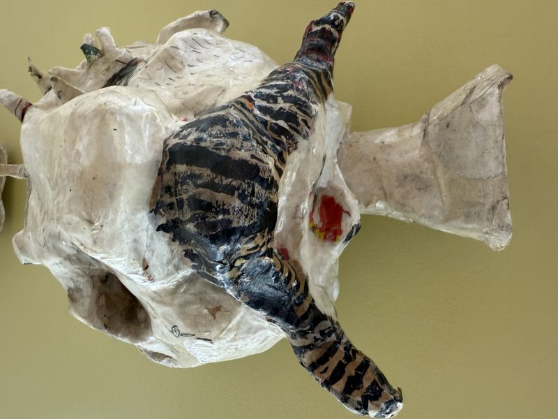 Maske 2 - pappmasjé