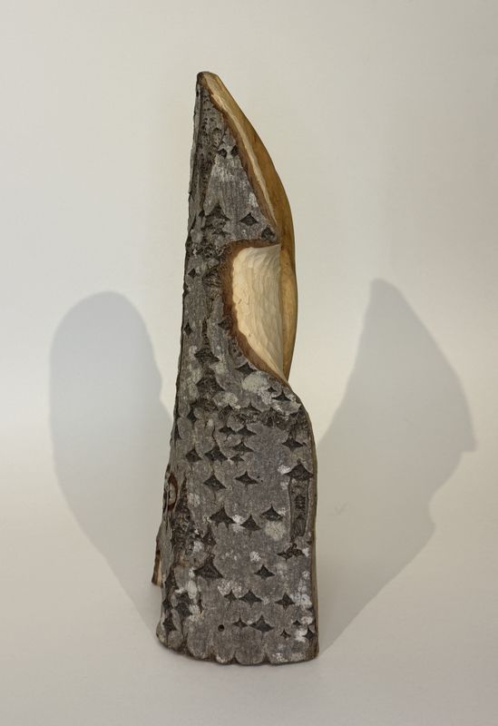Vagina, treskulptur