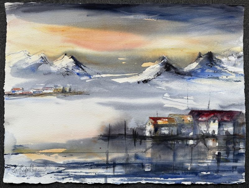 Tilhørighet - original akvarell