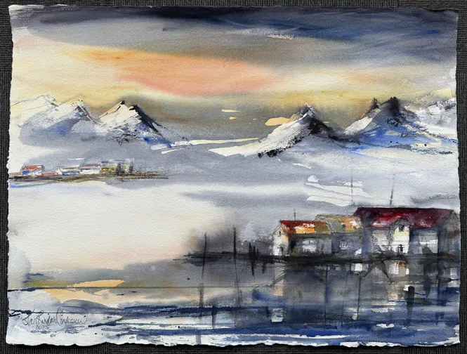 Bilde av Tilhørighet - original akvarell
